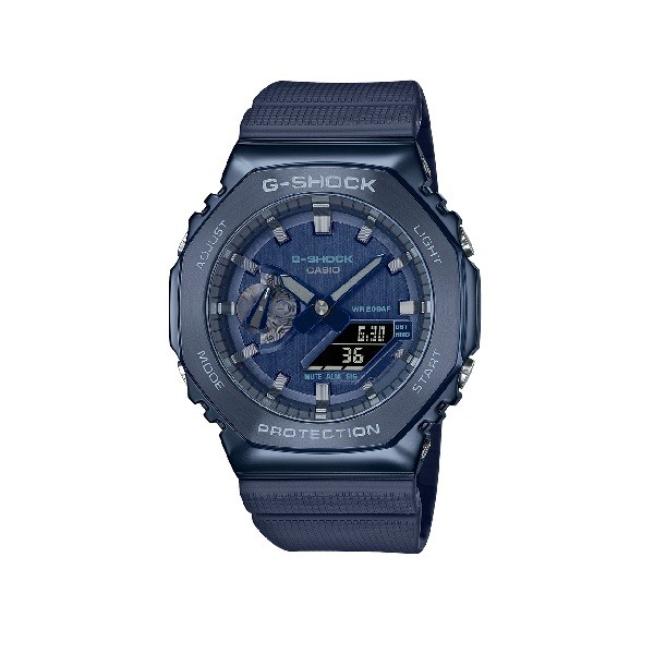 CASIO 腕時計 G-SHOCK Metal Covered GM-2100N-2AJF ブルー 4549526304835